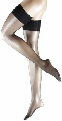 Falke Women's Fond de Poudre 10 Denier Suspender Stockings, 10 DEN,(Size 9.5-10)
