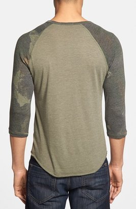 Alternative Apparel Alternative Three Quarter Sleeve Henley T-Shirt