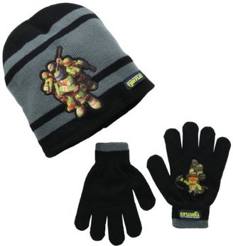 Berkshire Big Boys' Tennage Mutant Ninja Turtles Knit Hat and Glove Set
