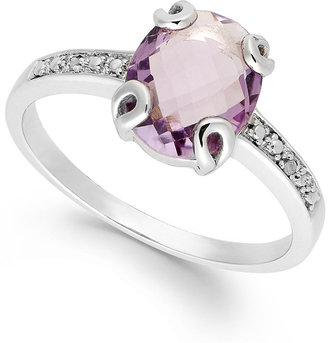 Townsend Victoria Amethyst (2-3/8 ct. t.w.) and Diamond Accent Ring in Sterling Silver