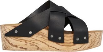Proenza Schouler Crisscross-Strap Platform Sandals