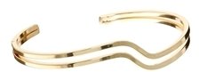 ASOS Double Swirl Cuff Bracelet - Gold