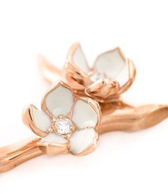 Shaun Leane 'Cherry Blossom' diamond earrings