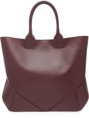 Givenchy Easy Medium Leather Tote Bag, Oxblood