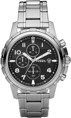 Fossil FS4542 Dean Silver Mens Bracelet Watch