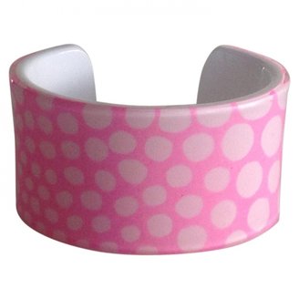 Sonia Rykiel Pink Plastic Bracelet