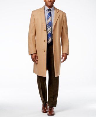 London Fog Coventry Wool-Blend Overcoat - ShopStyle