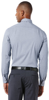 Perry Ellis Slim Fit Micro Check Portfolio Dress Shirt