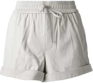 Helmut Lang tie waist shorts