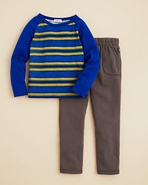 Splendid Boys' Stripe Tee & Sweatpants Set - Sizes 2T-4T
