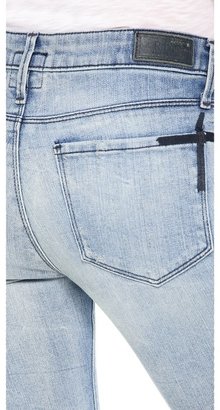 RtA Knee Slit Moto Jeans