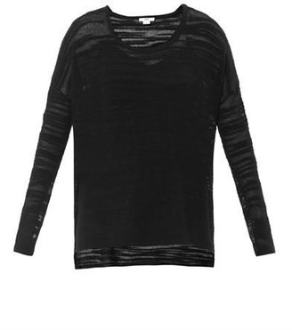 Helmut Lang Textured-knit sweater