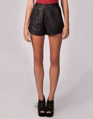 Museum Luxe Leather Short