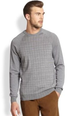Armani Collezioni Plaid Sweater