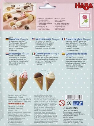 Haba Biofino Ice-cream Cones "Venezia"