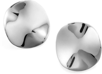 Ippolita Sterling Silver Wavy Disc Clip-On Earrings