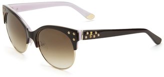 Juicy Couture Floral-Studded Wayfarer Sunglasses