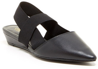 Charles by Charles David Blossom Leather Wedge Shoe