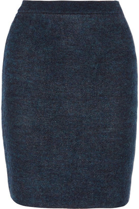 Alexander Wang Stretch-knit wool-blend mini skirt