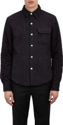 Band Of Outsiders Quilted Flannel Shirt-Jacket