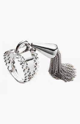 Eddie Borgo Chain Tassel Ring