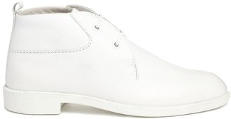 Swear Vienetta 4 White Flat Ankle Boots