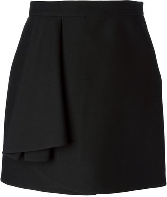 Valentino pleated panel skirt