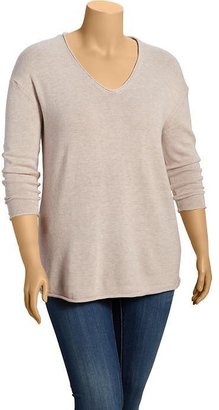 Old Navy Women's Plus V-Neck Sweaters
