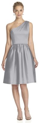 Alfred Sung D530 Bridesmaid Dress in French Gray