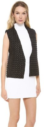 J.W.Anderson Star Leather Gilet