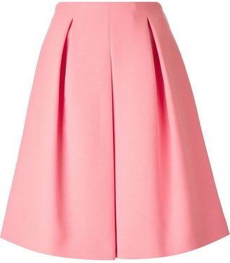 Fendi A-line pleated skirt
