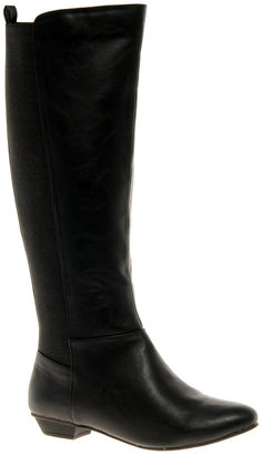 ASOS CASPER Knee High Boots - Black