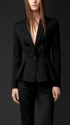 Burberry Stretch-Wool Tailored Jacket
