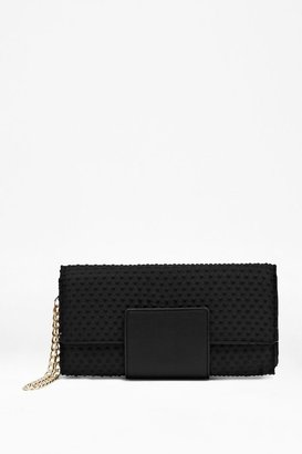 French Connection Harrie textured clutch