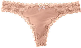 Victoria's Secret Dream Angels Lace-Trim Thong Panty