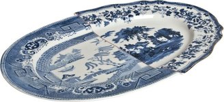 Seletti Tray And Serving Plate Blue