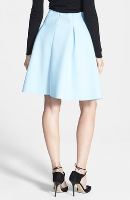 1 STATE Pleated Jersey Skirt