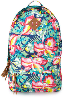 Forever 21 Island Girl Canvas Backpack