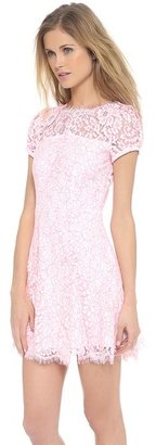 Juicy Couture Neon Corded Lace Dress