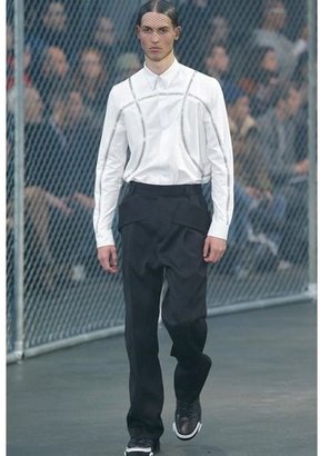 Givenchy Columbian Fit Zip Cotton Poplin Shirt