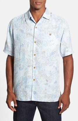 Tommy Bahama 'Moves Like Paisley' Original Fit Linen Campshirt