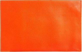 Valextra Large Envelope Purse-Orange
