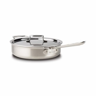 All-Clad d5 Brushed Stainless 4 Qt. Saut¿ Pan w/Lid