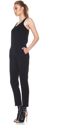 Rag and Bone 3856 rag & bone Jess Triacetate-Blend Jumpsuit in Black
