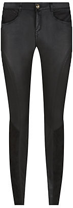 Emilio Pucci Suede and Leather Trousers