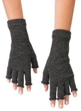 American Apparel RSAGLF1 Unisex Wool Blend Fingerless Gloves