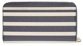 Kate Spade 'lacey' Stripe Zip Around Wallet