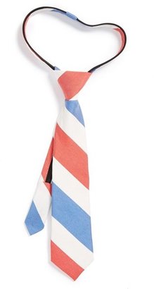 Nordstrom Silk & Cotton Zipper Tie (Big Boys)