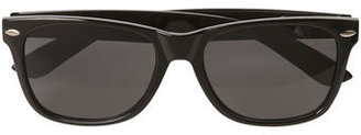 Topman Black retro sunglasses