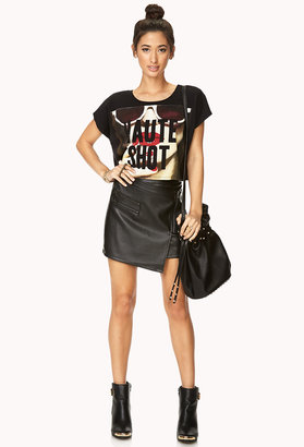 Forever 21 Haute Shot Cropped Tee